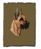 Great Dane Cotton Woven Throw