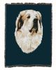 Great Pyrenees Cotton Woven Throw