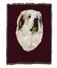 Great Pyrenees Cotton Woven Throw