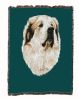 Great Pyrenees Cotton Woven Throw