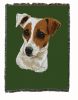 Jack Russell Terrier 1 Cotton Woven Throw