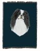 Japanese Chin 1 Cotton Woven Throw