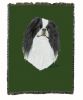 Japanese Chin 1 Cotton Woven Throw