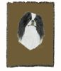 Japanese Chin 1 Cotton Woven Throw