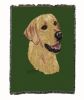 Labrador Retriever - Yellow - Cotton Woven Throw