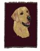 Labrador Retriever - Yellow - Cotton Woven Throw