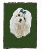 Maltese Cotton Woven Throw