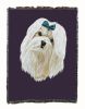 Maltese Cotton Woven Throw