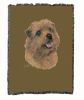 Norfolk Terrier Cotton Woven Throw