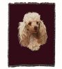 Poodle - Cream - Cotton Woven Throw