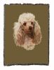 Poodle - Cream - Cotton Woven Throw