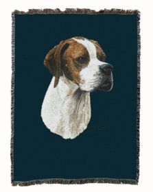 Pointer Cotton Woven Throw