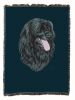 Portuguese Water Dog Cotton Woven Throw