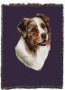 Australian Shepherd Cotton Woven Throw