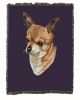 Chihuahua A Cotton Woven Throw