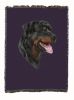 Rottweiler Cotton Woven Throw