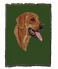 Rhodesian Ridgeback Cotton Woven Throw