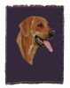 Rhodesian Ridgeback Cotton Woven Throw