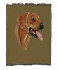 Rhodesian Ridgeback Cotton Woven Throw