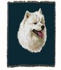Samoyed Cotton Woven Throw
