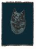 Schipperke Cotton Woven Throw
