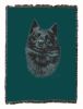 Schipperke Cotton Woven Throw