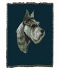 Schnauzer Cotton Throw