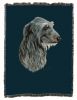 Scottish Deerhound 1 Cotton Woven Throw