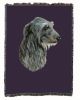 Scottish Deerhound 1 Cotton Woven Throw