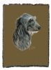 Scottish Deerhound 1 Cotton Woven Throw