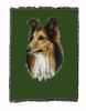 Shetland Sheepdog/Sheltie Cotton Woven Throw