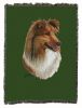 Shetland Sheepdog 2 /Sheltie Cotton Woven Throw
