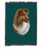 Shetland Sheepdog 2 /Sheltie Cotton Woven Throw