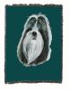Shih Tzu 3 Cotton Woven Throw