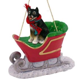 Alaskan Malamute - Sleigh Ride Ornament