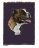 Pit Bull Terrier Cotton Woven Throw