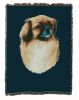 Tibetan Spaniel Cotton Woven Throw