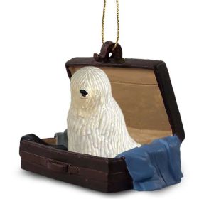 Komondor - "Traveling Companion" Suitcase Ornament