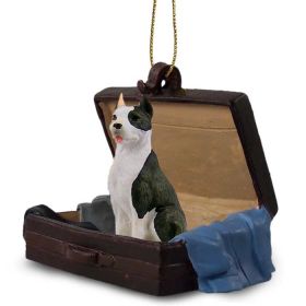 Pit Bull Terrier - Brindle - "Traveling Companion" Suitcase Ornament