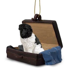 Newfoundland - Landseer - "Traveling Companion" Suitcase Ornament