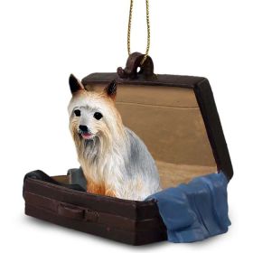 Silky Terrier - "Traveling Companion" Suitcase Ornament