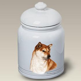 Shiba Inu - Red - Best of Breed Ceramic Treat Jar