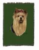 Yorkshire Terrier Cotton Woven Throw