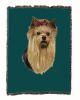 Yorkshire Terrier Cotton Woven Throw