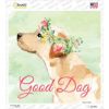 Labrador Retriever Good Dog  Novelty Square Sticker Decal